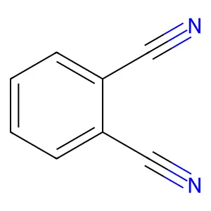 邻苯二甲腈 structure