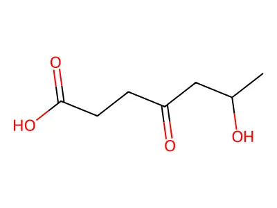 4-氧代-6-羟基庚酸 structure