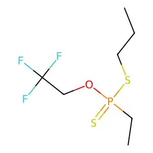 Bis(2-hydroxyhexadecyl) hydrogen phosphate structure