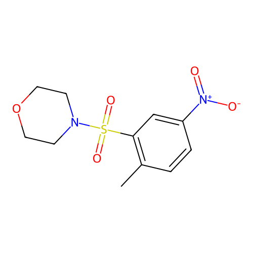 4-(2-Methyl-5-nitrobenzenesulfonyl)morpholine structure