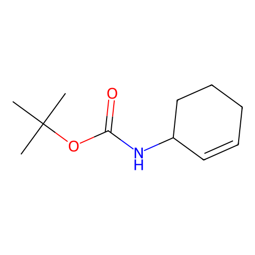 tert-Butyl cyclohex-2-en-1-ylcarbamate structure