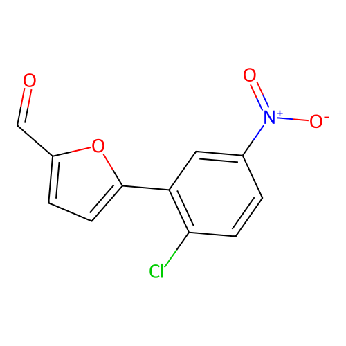 5-(2-Chloro-5-nitrophenyl)furan-2-carbaldehyde structure