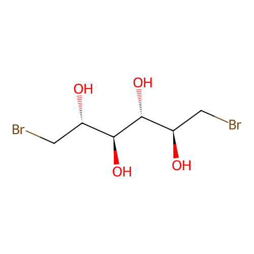 (2R,3R,4S,5S)-1,6-Dibromohexane-2,3,4,5-tetraol structure