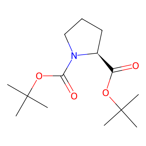 Boc-Pyr-OtBu structure