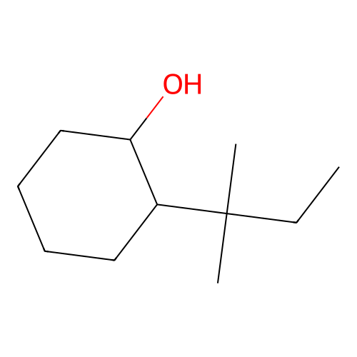 2-(2-Methylbutan-2-yl)cyclohexan-1-ol structure