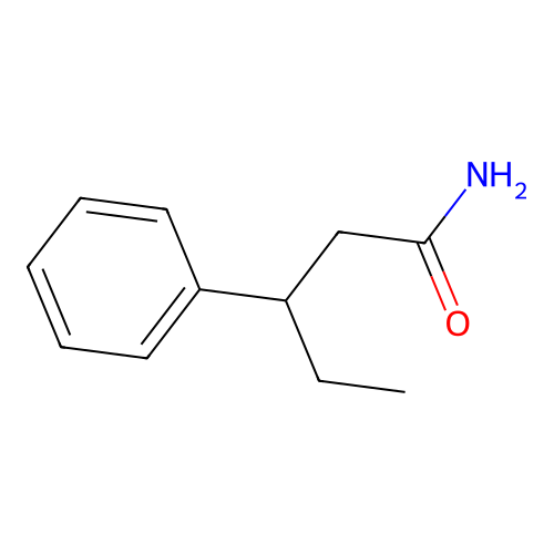 3-Phenylpentanamide structure