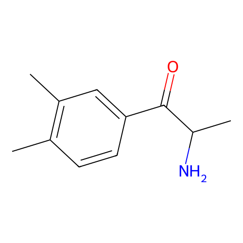 2-Amino-1-(3,4-dimethylphenyl)propan-1-one structure