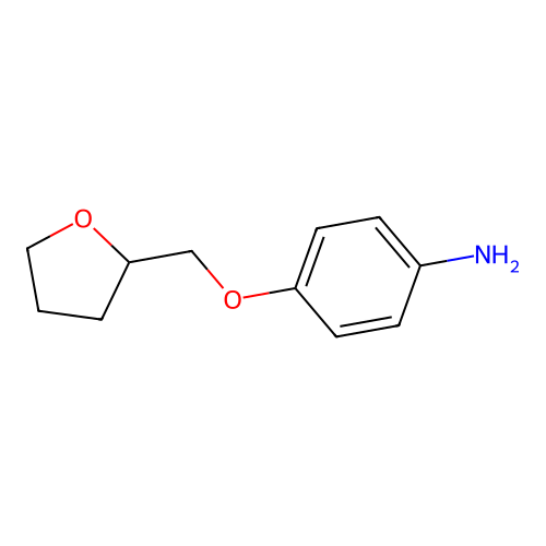 4-(Tetrahydro-furan-2-ylmethoxy)-phenylamine structure