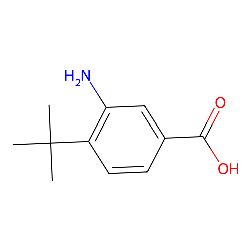 3-Amino-4-tert-butylbenzoic acid structure