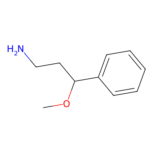 3-Methoxy-3-phenylpropan-1-amine structure