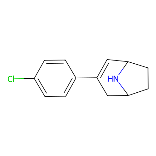 3-(4-Chlorophenyl)-2-nortropene structure