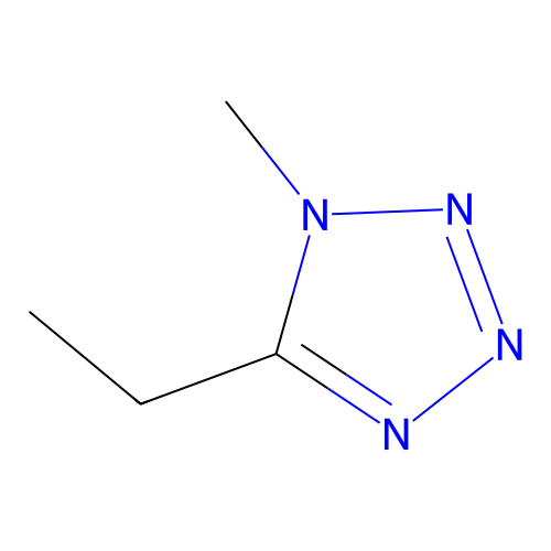 5-Ethyl-1-methyl-1h-tetrazole structure