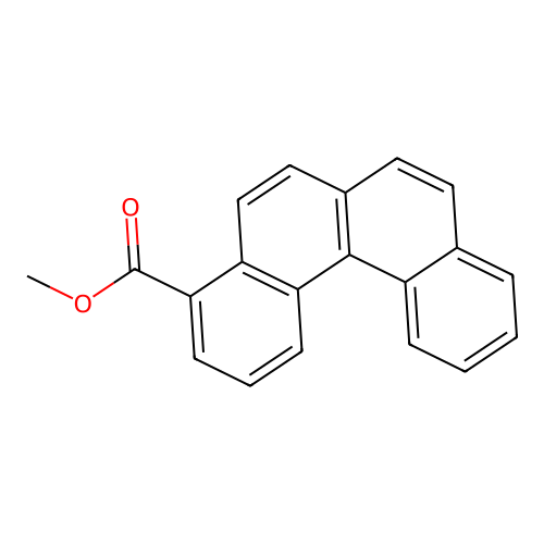 Methyl benzo[c]phenanthrene-4-carboxylate structure