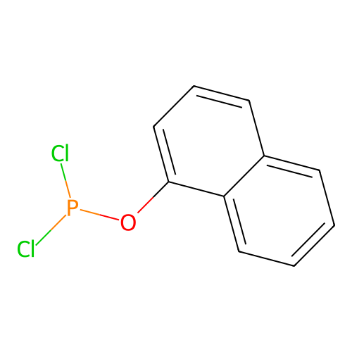 1-Naphthyl phosphorodichloridite structure
