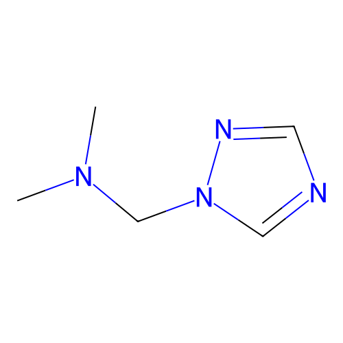 1H-1,2,4-Triazole-1-methanamine, N,N-dimethyl- structure