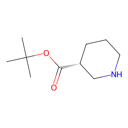 tert-butyl (3R)-piperidine-3-carboxylate structure