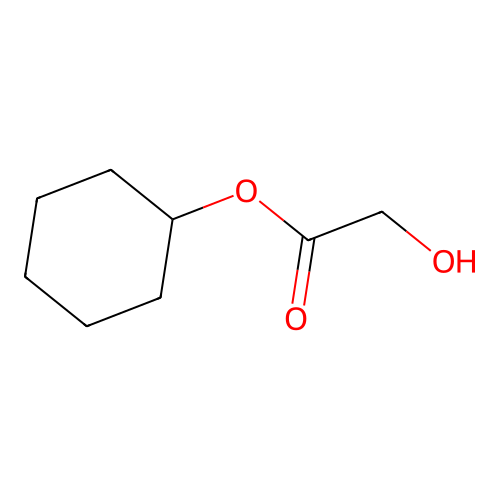 Cyclohexyl hydroxyacetate structure