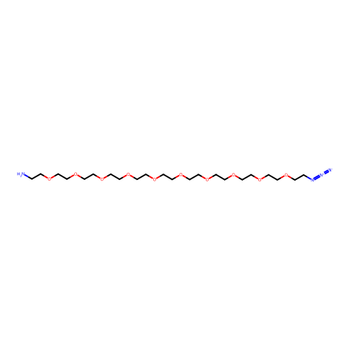 Azido-PEG10-amine structure