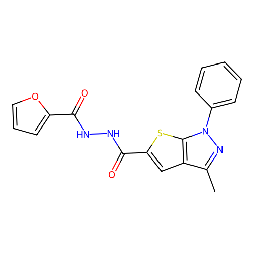 C18H14N4O3S structure