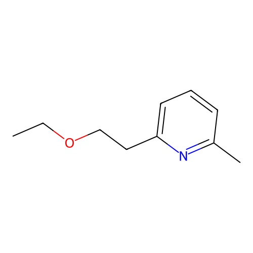 2-(2-Ethoxyethyl)-6-methylpyridine structure