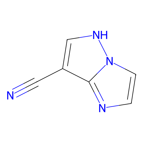 1H-咪唑并[1,2-b]吡唑-7-甲腈 structure