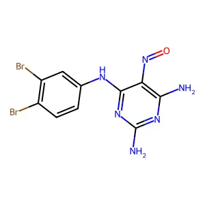 L-Cysteine, S,S'-(2-hydroxy-1,3-propanediyl)bis(N-acetyl- structure