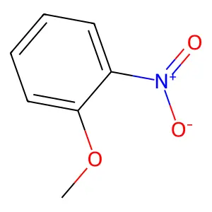 邻硝基苯甲醚 structure