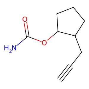 2-(Prop-2-yn-1-yl)cyclopentyl hydrogenato carbonimidate structure