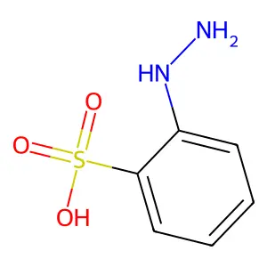 o-Hydrazinobenzenesulphonic acid structure