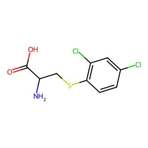 L-Cysteine, S-(2,4-dichlorophenyl)- structure