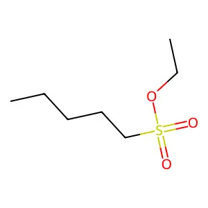 1-戊磺酸乙酯 structure