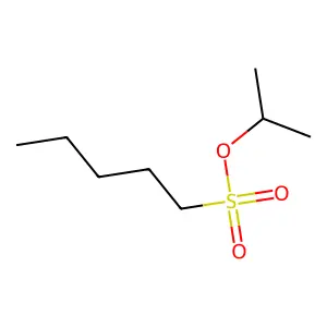 1-甲基乙基1-戊磺酸酯 structure