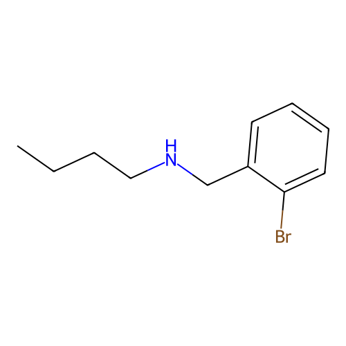 2-溴-N-丁基苄胺 structure