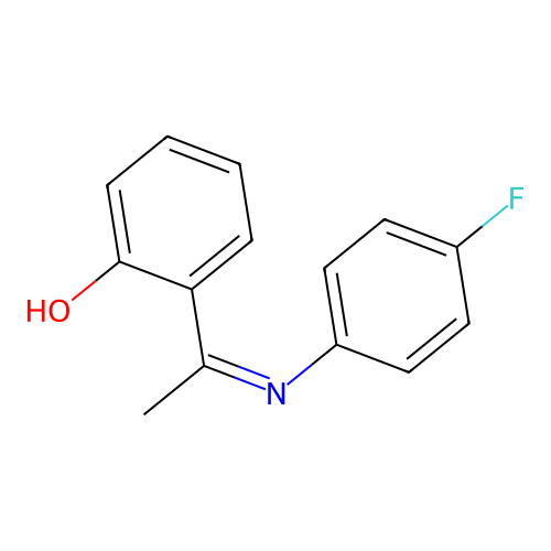 Phenol, 2-[1-[(4-fluorophenyl)imino]ethyl]- structure
