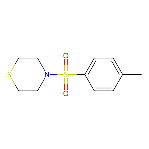 4-Tosylthiomorpholine structure