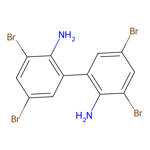 2-(2-Amino-3,5-dibromophenyl)-4,6-dibromoaniline structure