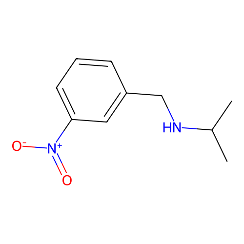 N-(1-甲基乙基)-3-硝基苄胺 structure