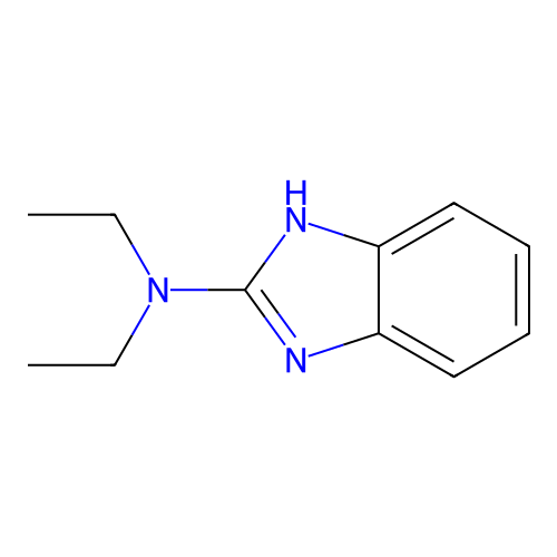 N,N-Diethyl-1H-benzo[d]imidazol-2-amine structure