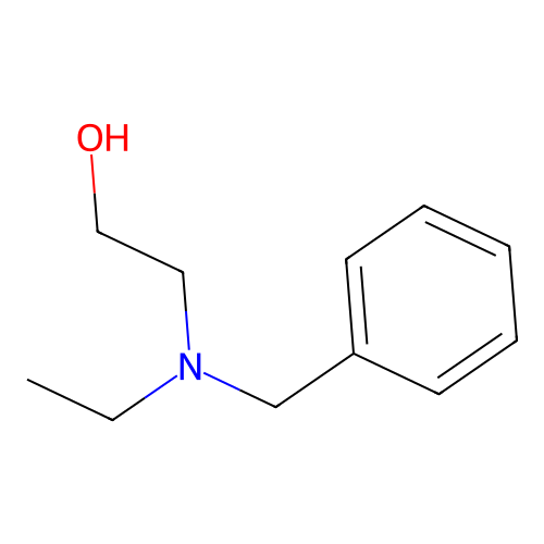 N-benzyl-2-(ethylamino)ethanol structure