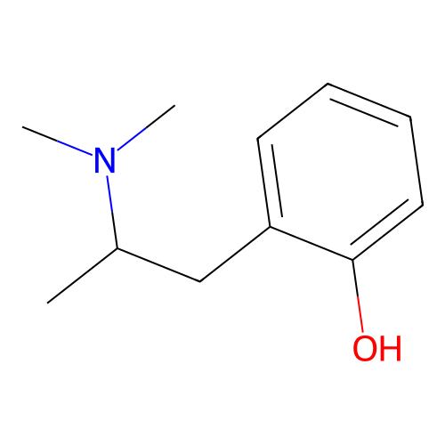 2-[2-(Dimethylamino)propyl]phenol structure
