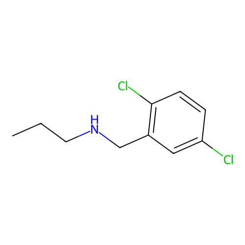 Benzenemethanamine, 2,5-dichloro-N-propyl- structure