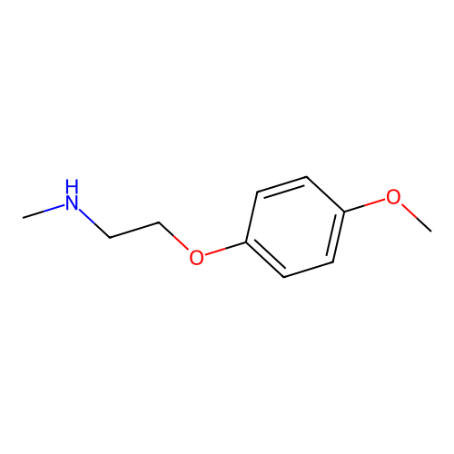 [2-(4-Methoxyphenoxy)ethyl](methyl)amine structure