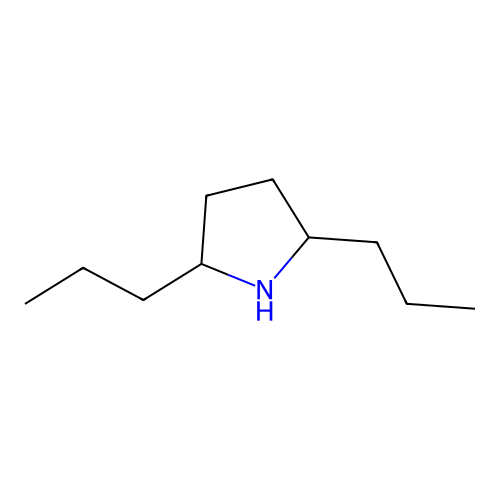 2,5-Dipropylpyrrolidine structure