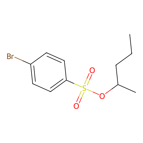4-溴苯磺酸戊-2-基酯 structure