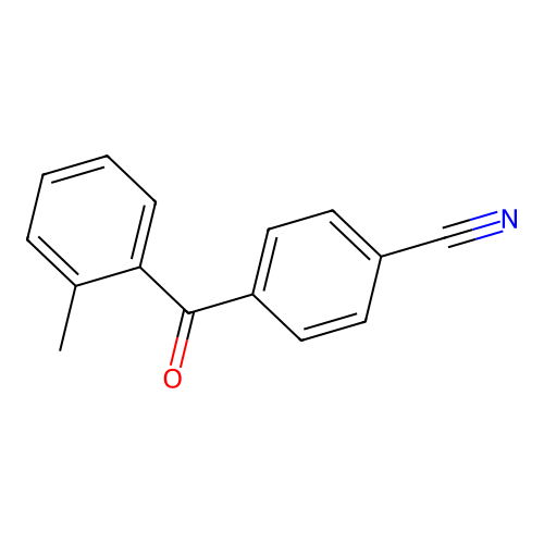 4-(2-Methylbenzoyl)benzonitrile structure