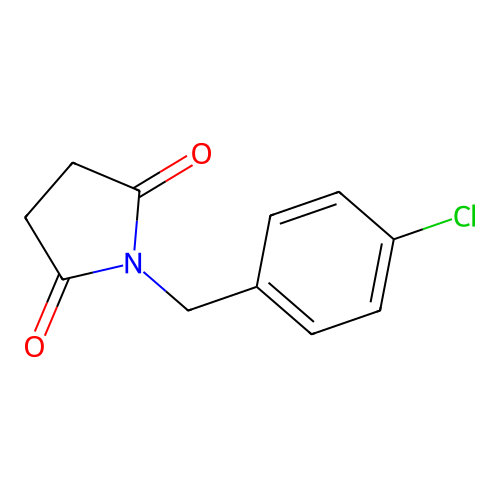 1-(4-Chlorobenzyl)pyrrolidine-2,5-dione structure