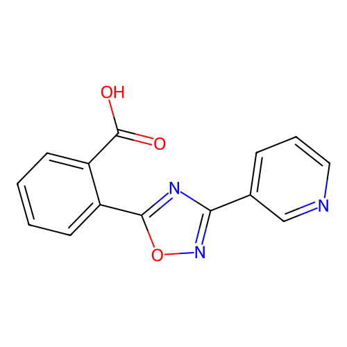 2-(3-Pyridin-3-yl-1,2,4-oxadiazol-5-yl)benzoic acid structure