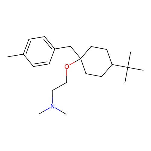 2-((4-(tert-Butyl)-1-(4-methylbenzyl)cyclohexyl)oxy)-N,N-dimethylethanamine structure