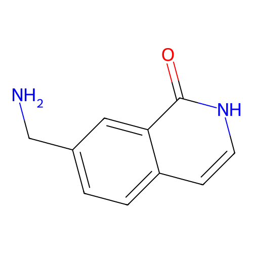 7-(aminomethyl)-2H-isoquinolin-1-one structure