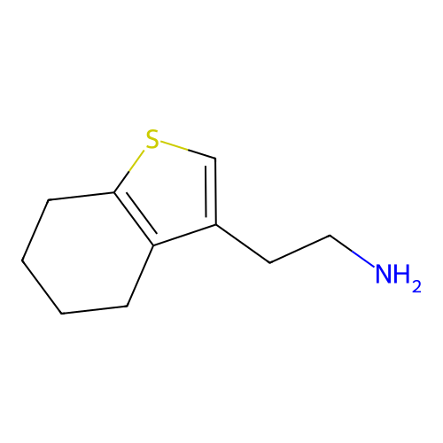 2-(4,5,6,7-Tetrahydrobenzo[b]thiophen-3-yl)ethanamine structure